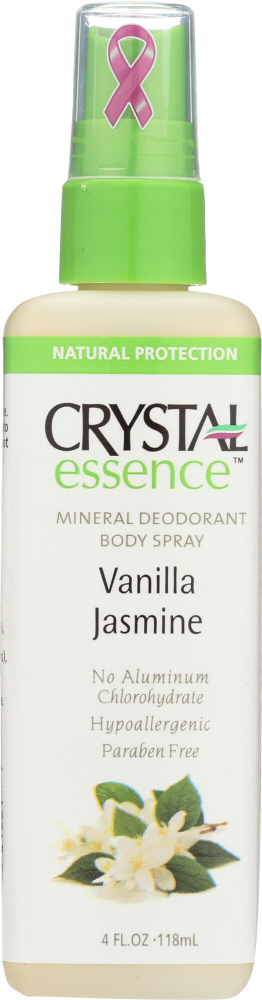 Picture of Crystal Body Deodorant KHFM00291638 4 oz Vanilla Jasmine Deodorant Spray