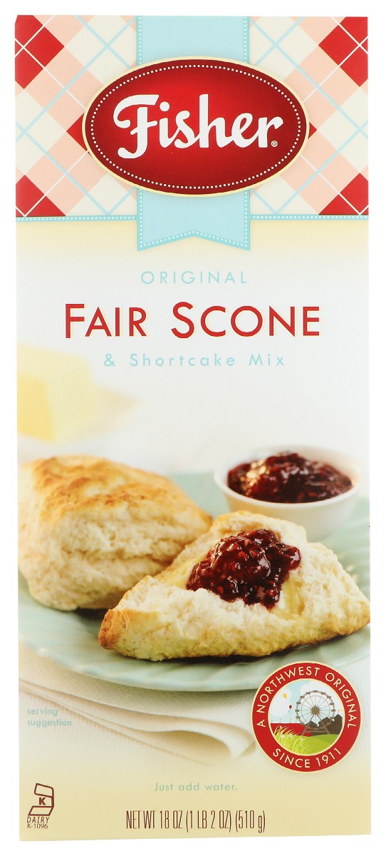 Picture of Fisher KHRM00225453 18 oz Original Fair Scone & Shortcake Mix