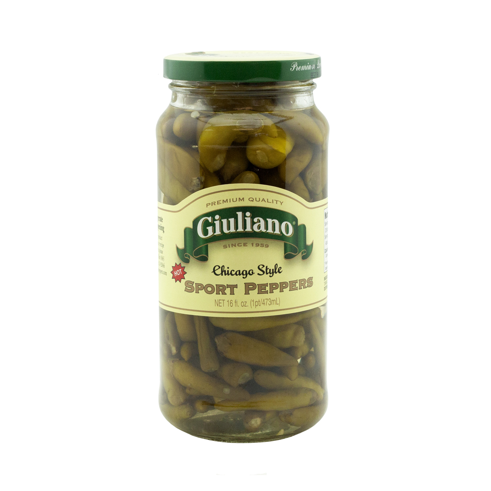 Picture of Giuliano KHRM00039604 16 oz Chicago Style Sport Peppers