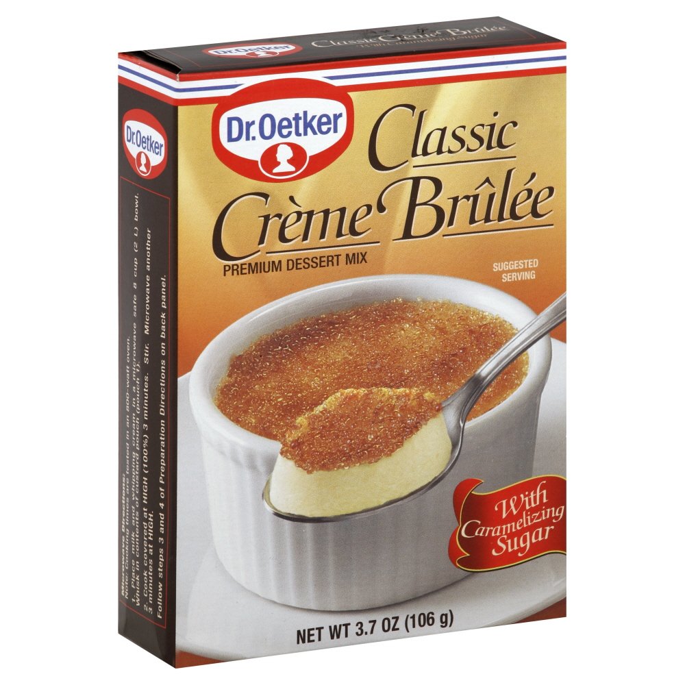 Picture of Dr Oetker KHLV00442418 3.7 oz Creme Brulee Dessert Mix