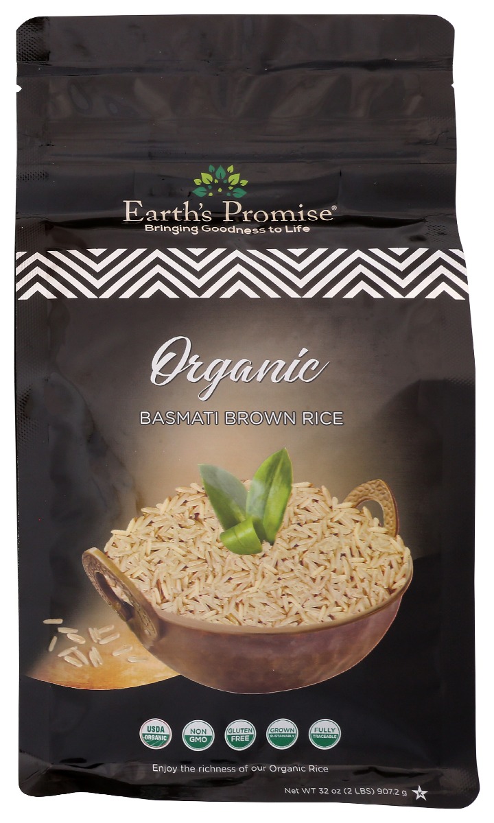 Picture of Earths Promise KHRM00380273 2 lbs Organic Basmati Brown Rice