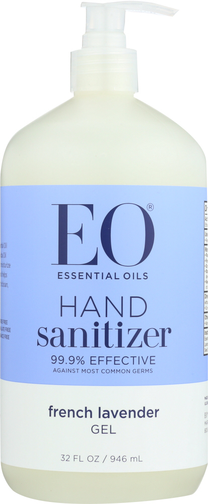 Picture of Eo Essential Oils KHLV00255765 32 oz Lavender Hand Sanitizer Gel