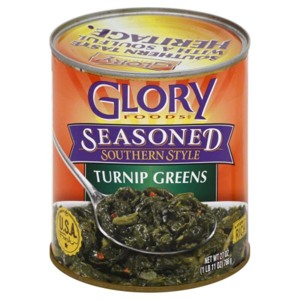 Picture of Glory Foods KHCH00029246 27 oz Turnip Greens