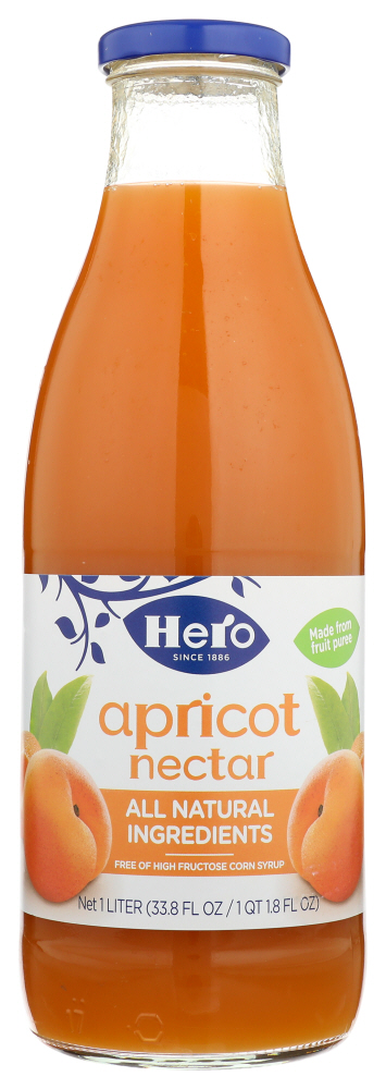 Picture of Hero KHLV00138699 33.75 oz Nectar Apricot Juice
