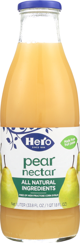 Picture of Hero KHLV00138696 33.75 oz Pear Nectar Juice