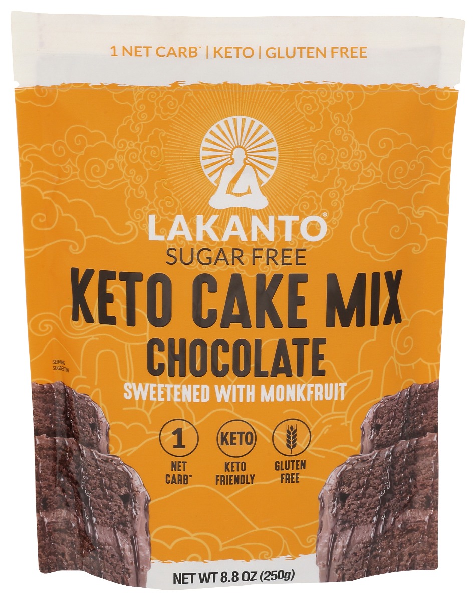 Picture of Lakanto KHCH00394174 8.8 oz Chocolate Keto Cake Mix