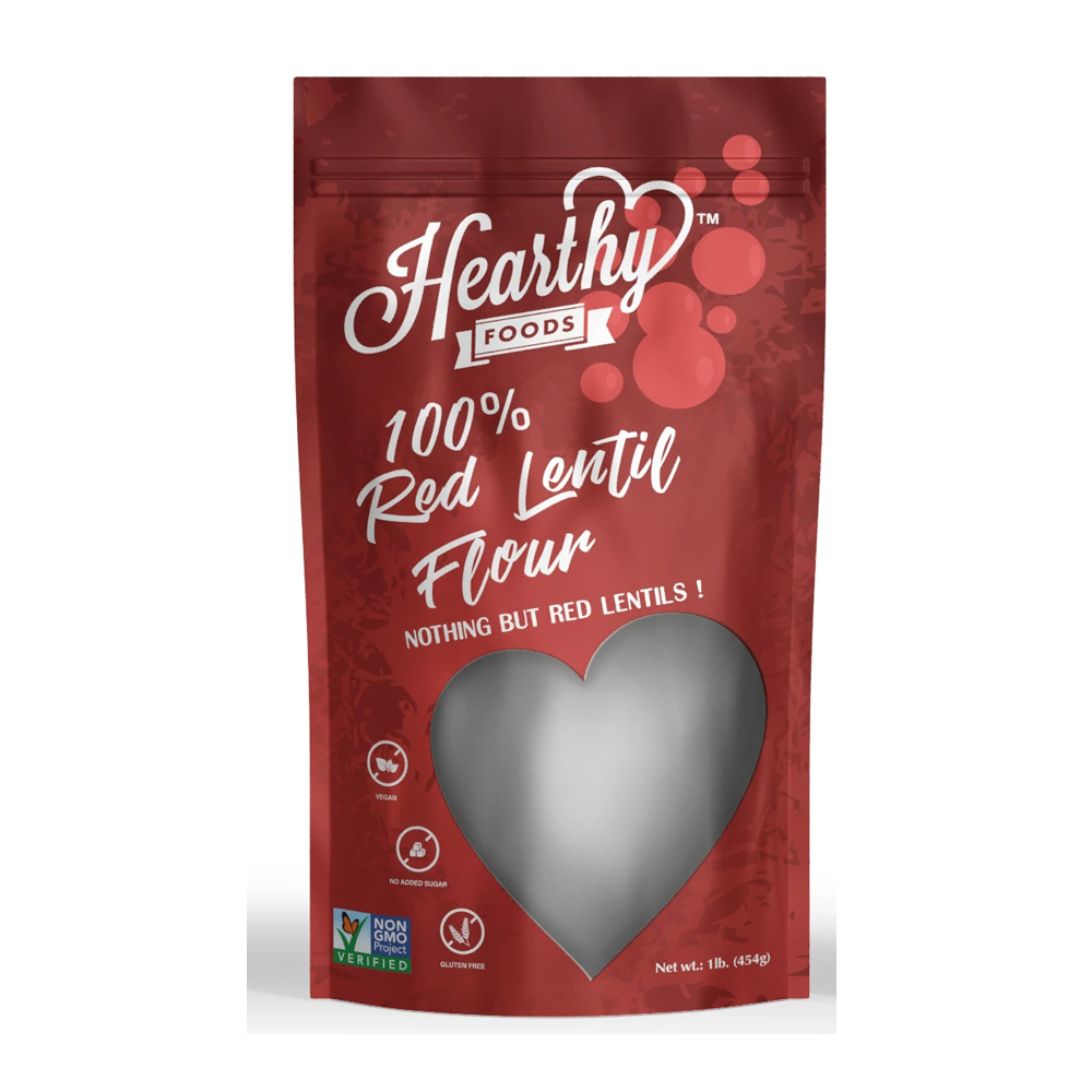 Picture of Hearthy KHRM00365017 16 oz 100 Percent Red Lentil Flour