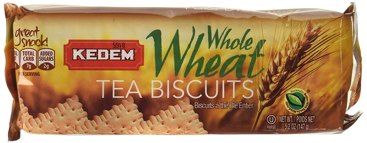 Picture of Kedem KHRM00111687 4.5 oz Whole Wheat Tea Biscuit
