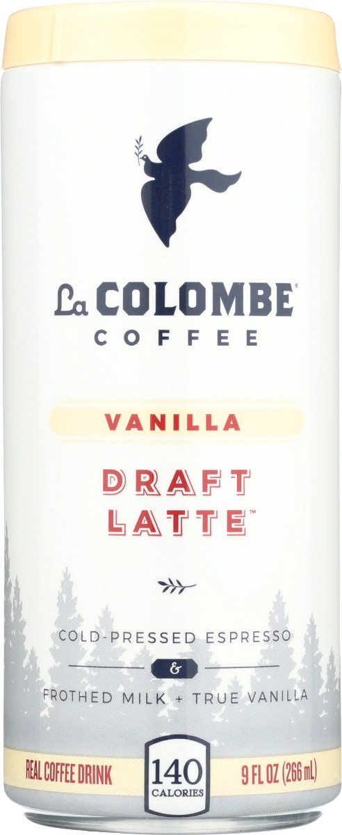 Picture of La Colombe KHRM00319473 9 fl oz Latte Draft Vanilla Coffee