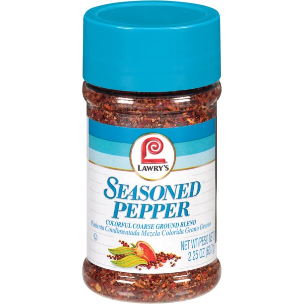 Picture of Lawrys KHRM00004924 2.25 oz Colorful Coarse Ground Blend Seasoned Pepper