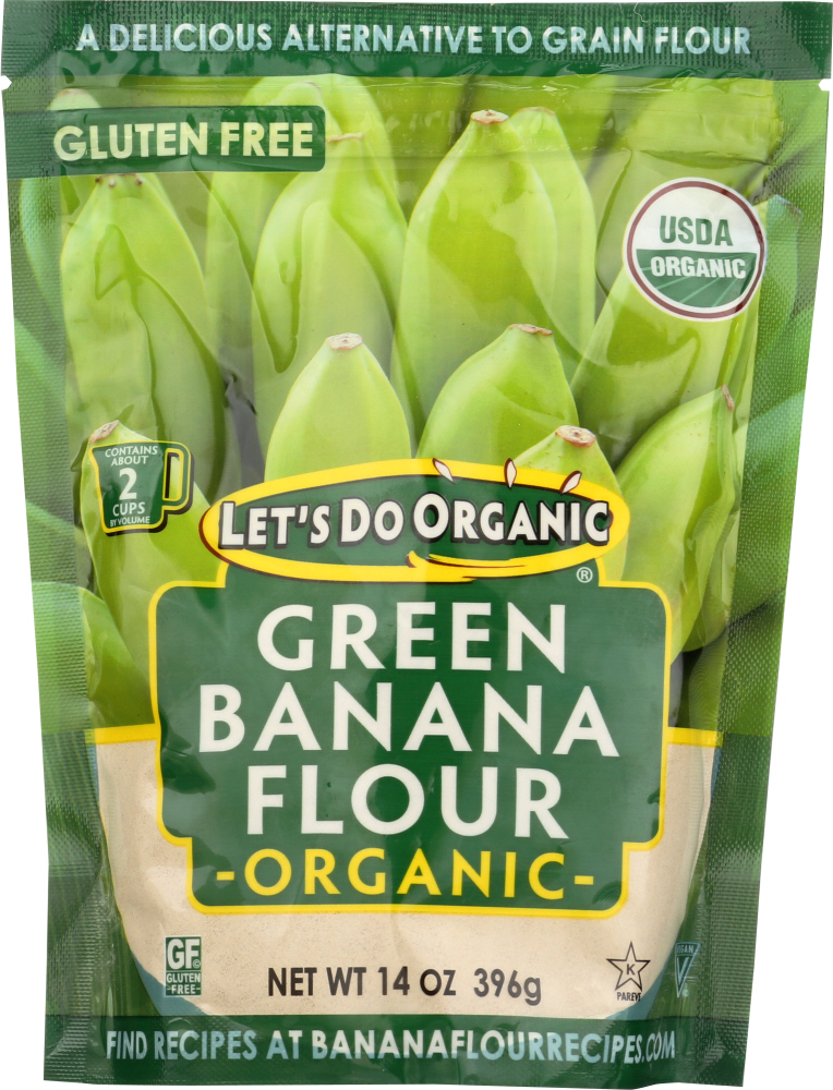 Picture of Lets Do KHLV00287328 14 oz Organic Green Banana Flour