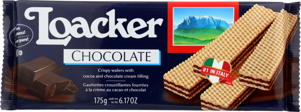 Picture of Loacker KHRM00232044 6.17 oz Chocolate Wafer