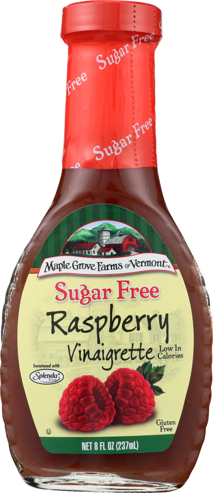 Picture of Maple Grove Farms of Vermont KHLV00165142 8 oz Sugar Free Raspberry Vinaigrette