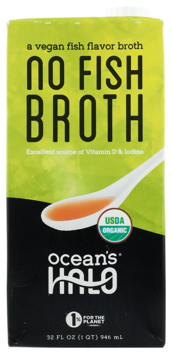 Picture of Oceans Halo KHRM00385919 32 oz Organic No Fish Broth