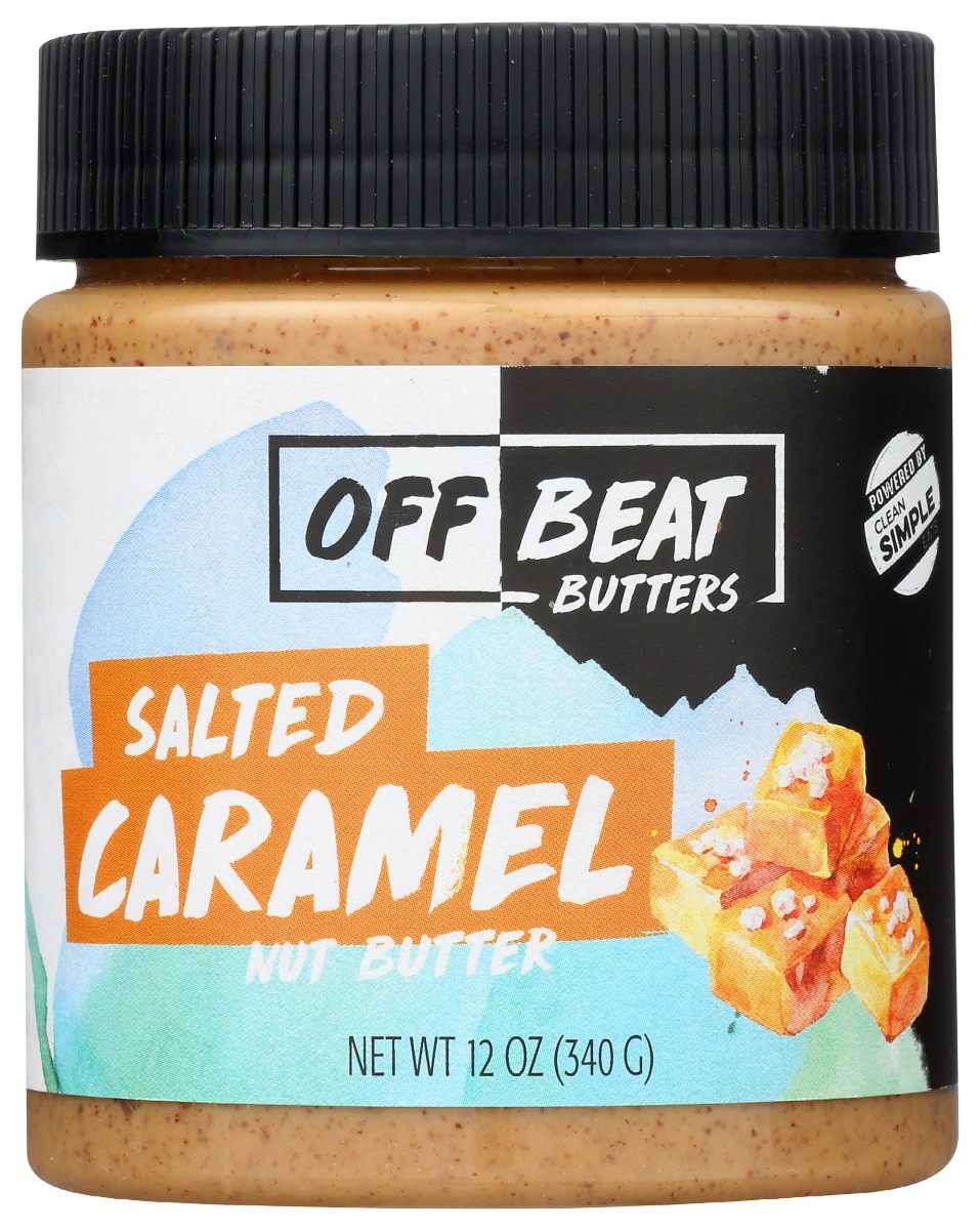Picture of Off Beat Butters KHCH00394182 12 oz Almond Salted Caramel Butter