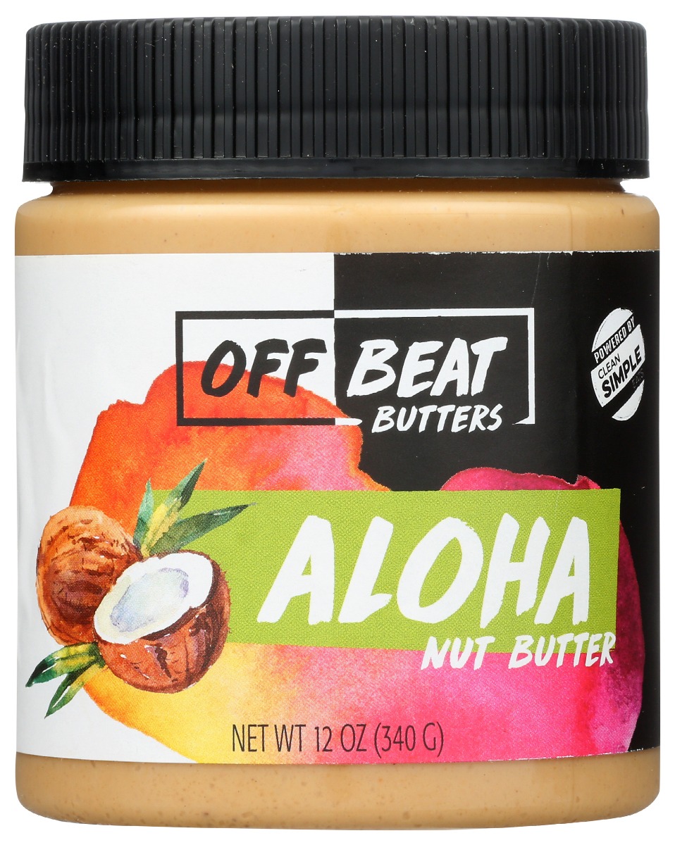 Picture of Off Beat Butters KHCH00394183 12 oz Aloha Nut Butter