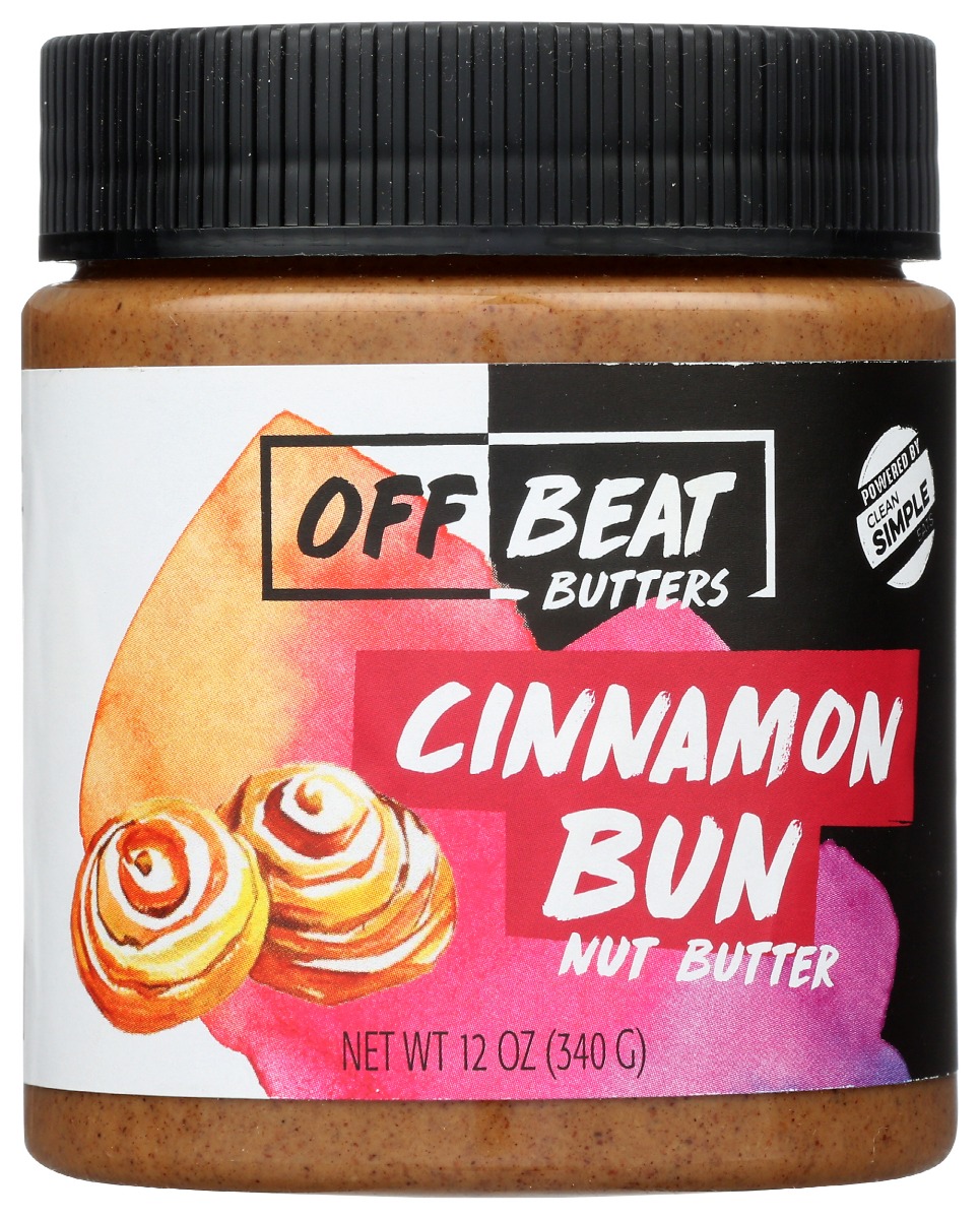 Picture of Off Beat Butters KHCH00394184 12 oz Almond Cinnamon Bun Butter