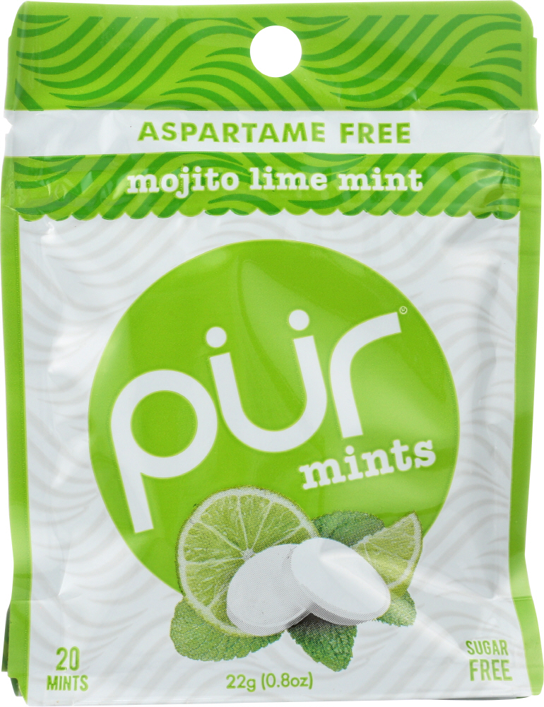 Picture of Pure Mints Gum KHLV00261286 0.8 oz Mint Lime Mojito