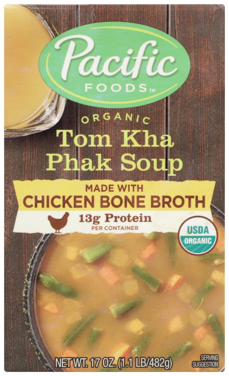 Picture of Pacific Foods KHRM00343691 17 oz Organic Tom Kha Phak Soup