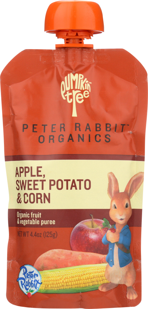 Picture of Peter Rabbit KHLV00114519 4.4 oz Organic Sweet Potato Corn Apple Baby Drinks