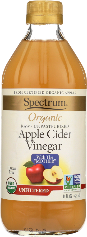 KHLV01961523 16 oz Apple Cider Unfiltered Vinegar -  SPECTRUM ORGANIC PRODUCTS