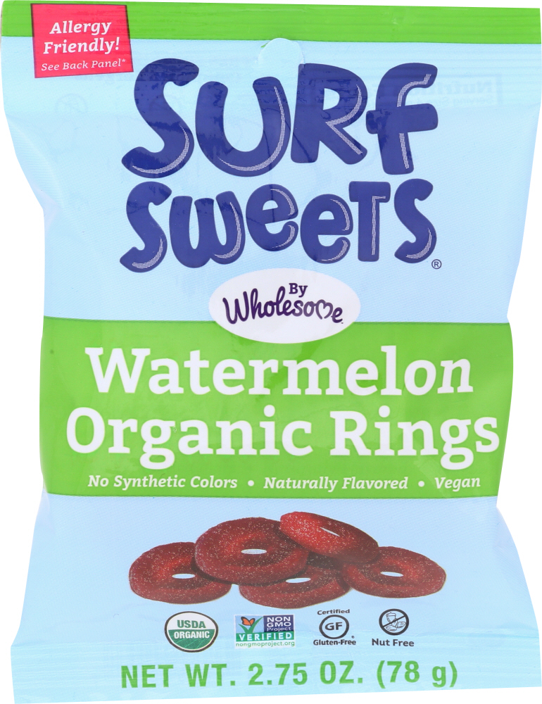 Picture of Surf Sweets KHLV00109071 2.75 oz Organic Watermelon Rings