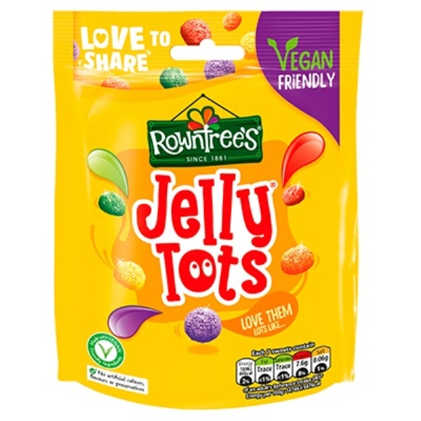 Picture of Rowntrees KHRM00309118 5.3 oz Jelly Tots Pouch