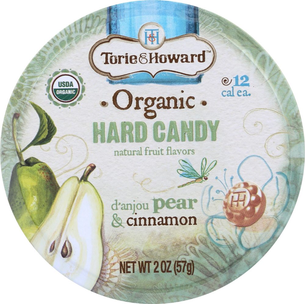 Picture of Torie & Howard KHLV00120099 2 oz Pear & Cinnamon Candy Tin