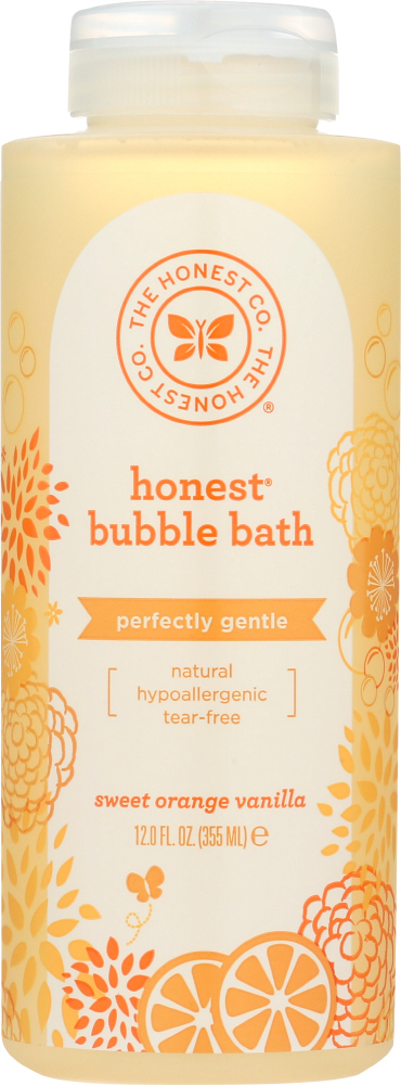 Picture of The Honest KHLV00287669 12 oz Orange Vanilla Bubble Bath