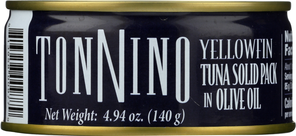 Picture of Tonnino KHLV00266962 4.9 oz Tuna Olive Oil Can