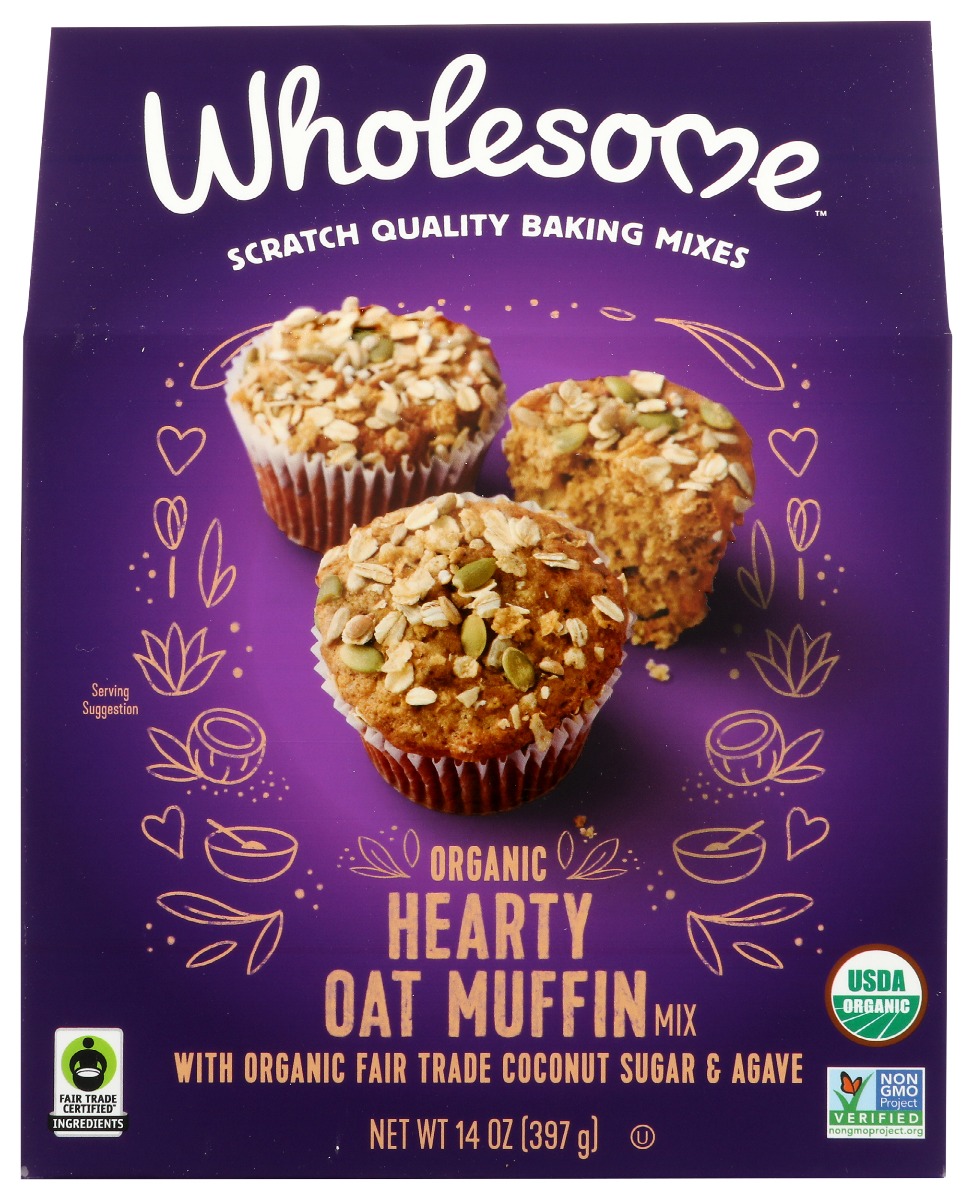 Picture of Wholesome KHCH00382383 14 oz Muffin Hearty Oat Mix