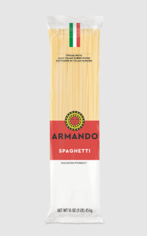 Picture of Armando KHCH00395779 16 oz Spaghetti Macaroni Product