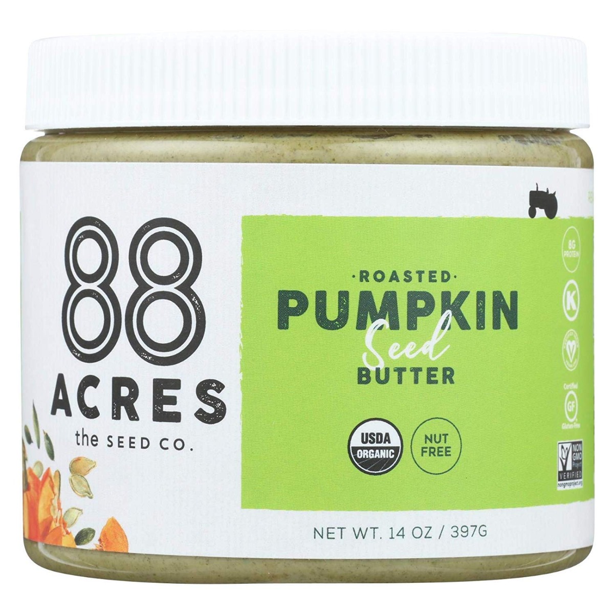 Picture of 88 Acres KHRM00335131 14 oz Organic Roasted Butter Pumpkin Seed