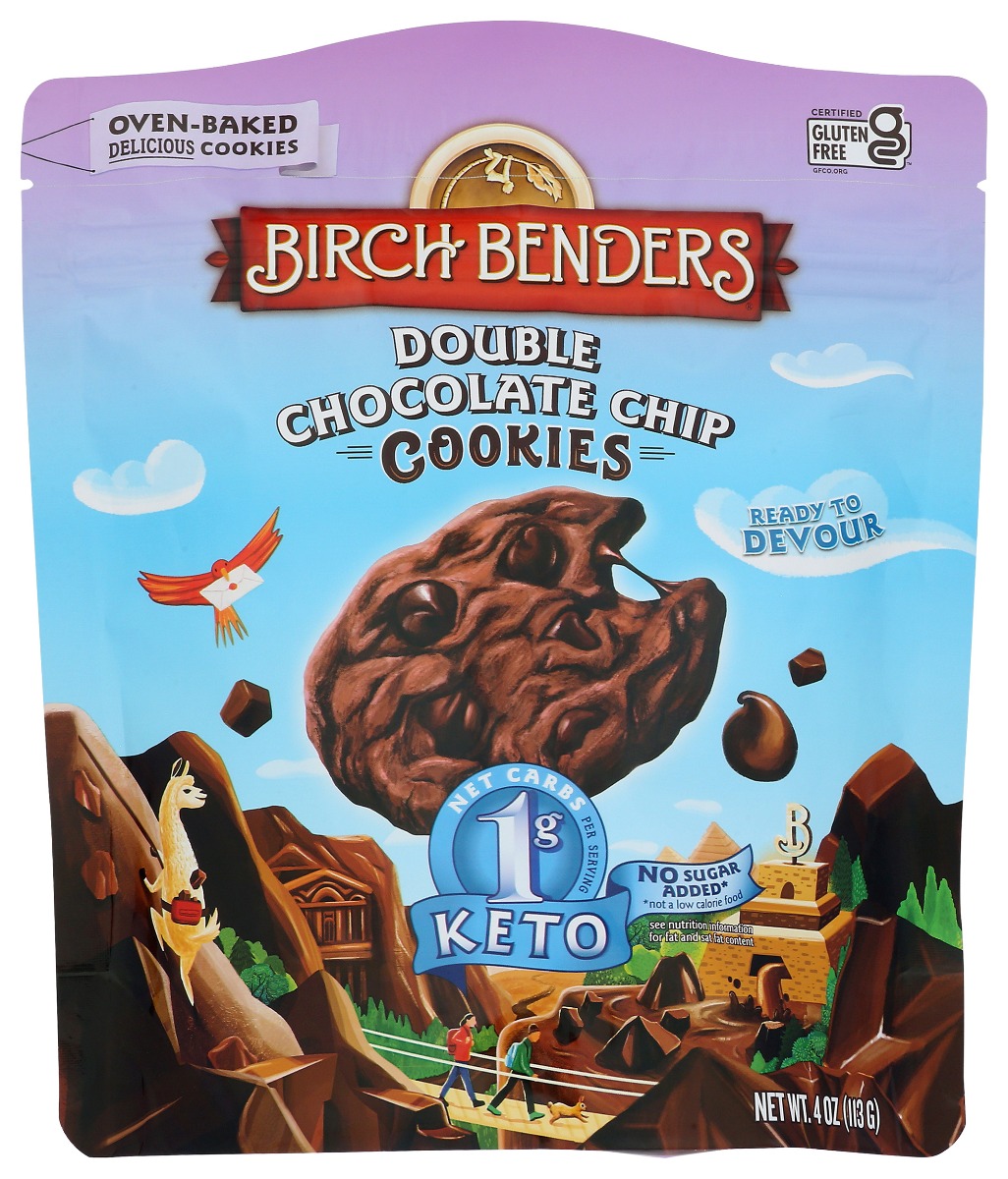 Picture of Birch Benders KHCH00396492 4 oz Double Chocolate Chip Cookies
