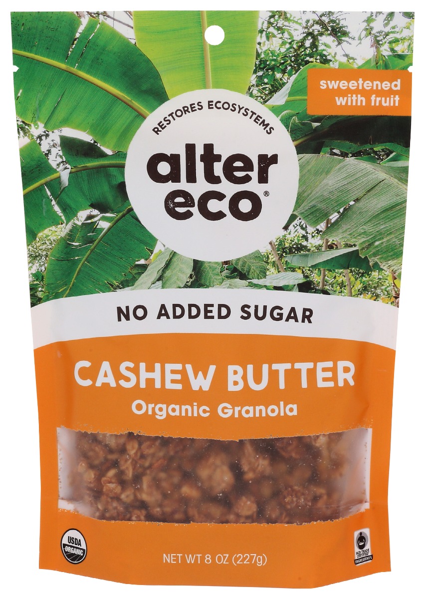 Picture of Alter Eco KHCH00392953 8 oz Cashew Butter Organic Granola
