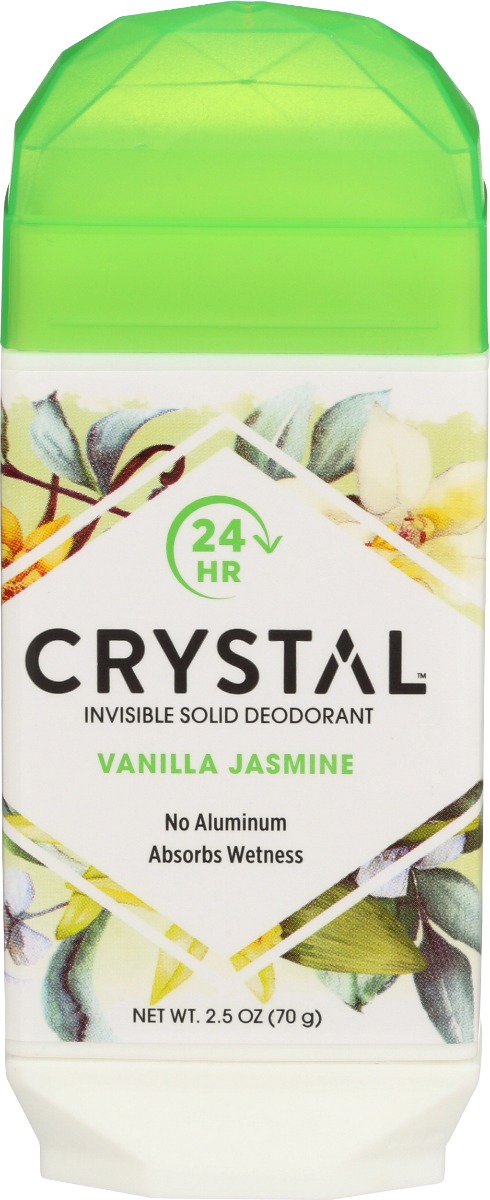 Picture of Crystal Body Deodorant KHRM00313556 2.5 oz Invisible Solid Deodorant&#44; Vanilla & Jasmine