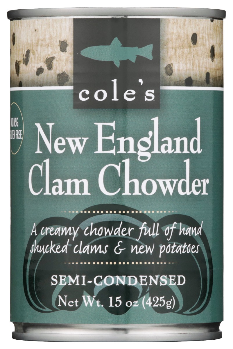 Picture of Coles KHRM00350078 15 oz New England Clam Chowder Soup