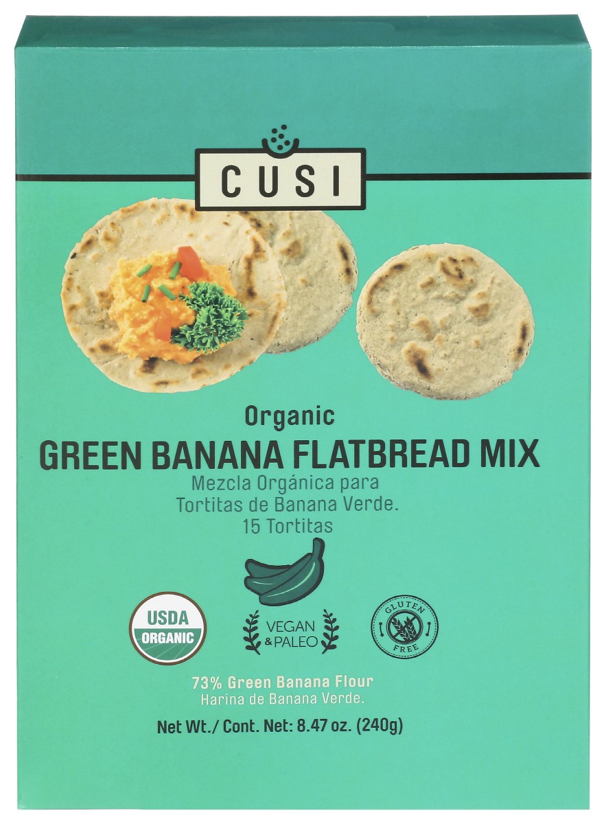 Picture of Cusi World KHCH00390844 8.47 oz Green Banana Flatbread Mix