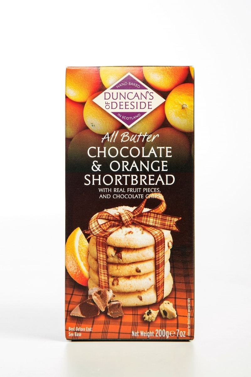 Picture of Duncan KHRM00393651 7.3 oz All Butter Chocolate & Orange Shortbread
