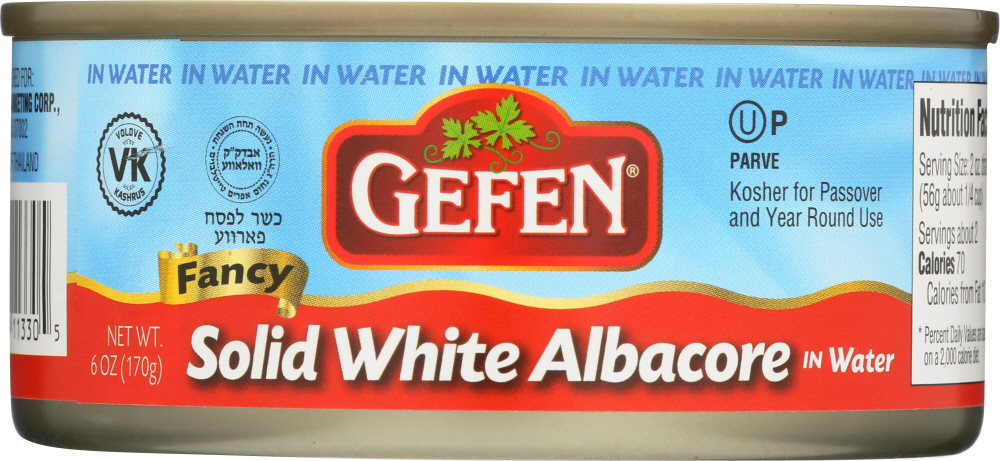 Picture of Gefen KHLV01038991 6 oz Solid White Albacore in Water