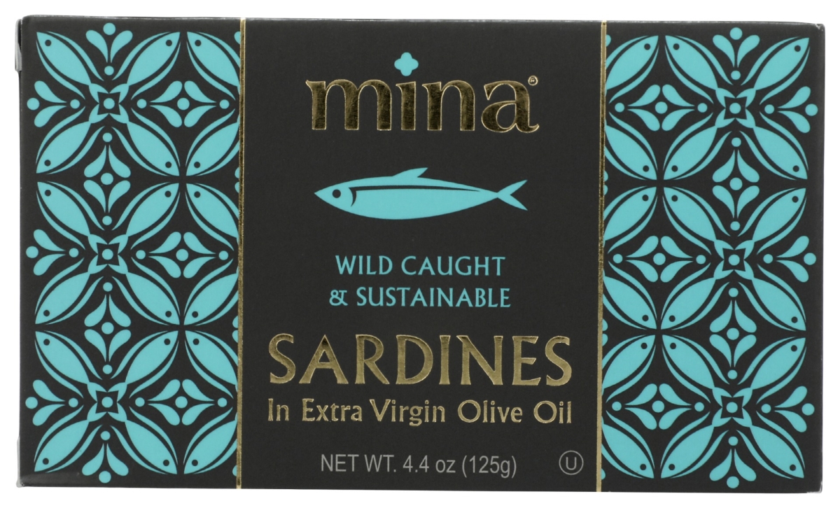Picture of Mina KHCH00396650 4.4 oz Sardines in Extra Virgin Olive Oil