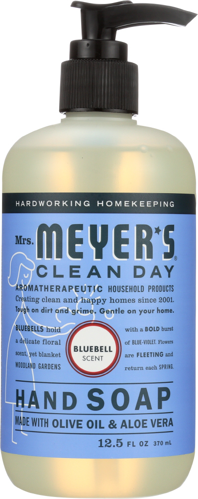 Picture of MRS Meyers Clean Day KHFM00156919 Bluebell Scent Liquid Hand Soap - 12.5 oz