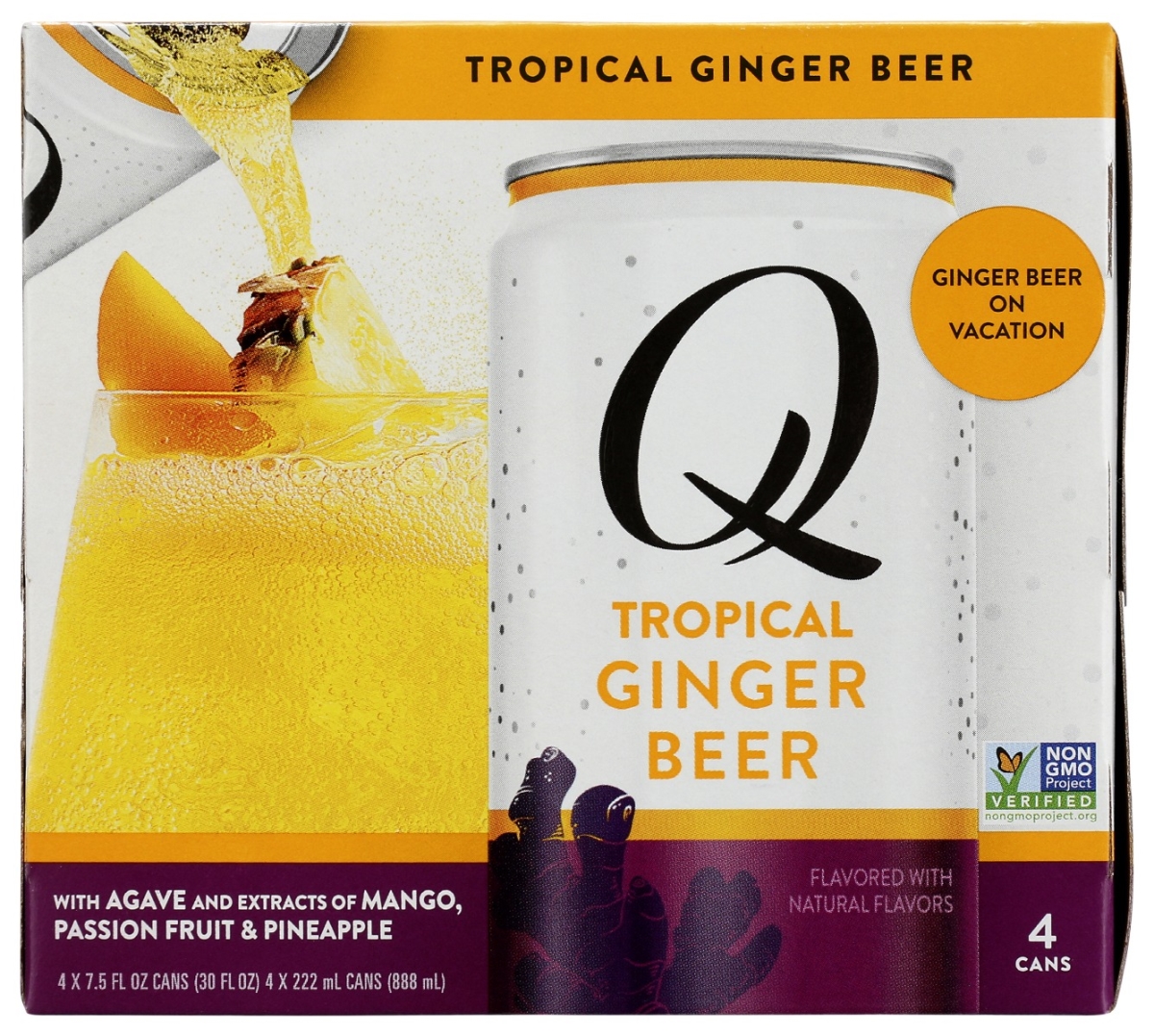 Picture of Q Tonic KHCH00392485 30 fl oz Tropical Ginger Beer
