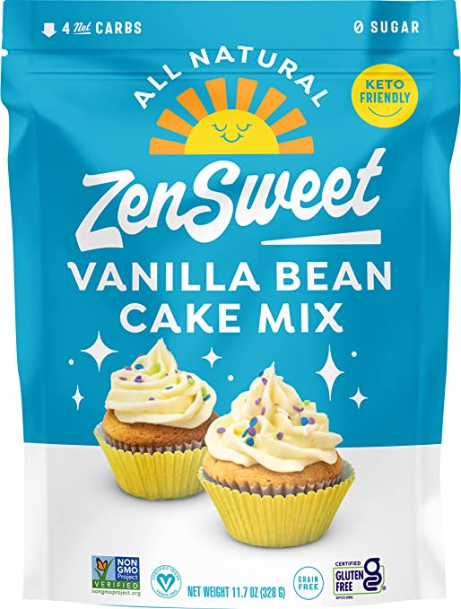 Picture of Zensweet KHRM00357278 11.7 oz Vanilla Bean Cake Mix