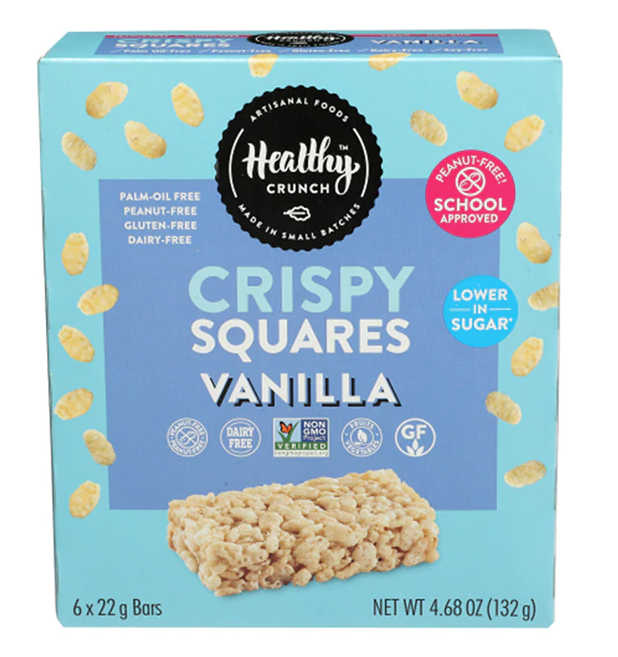 Picture of Healthy Crunch KHRM00381548 4.68 oz Vanilla Crispy Square