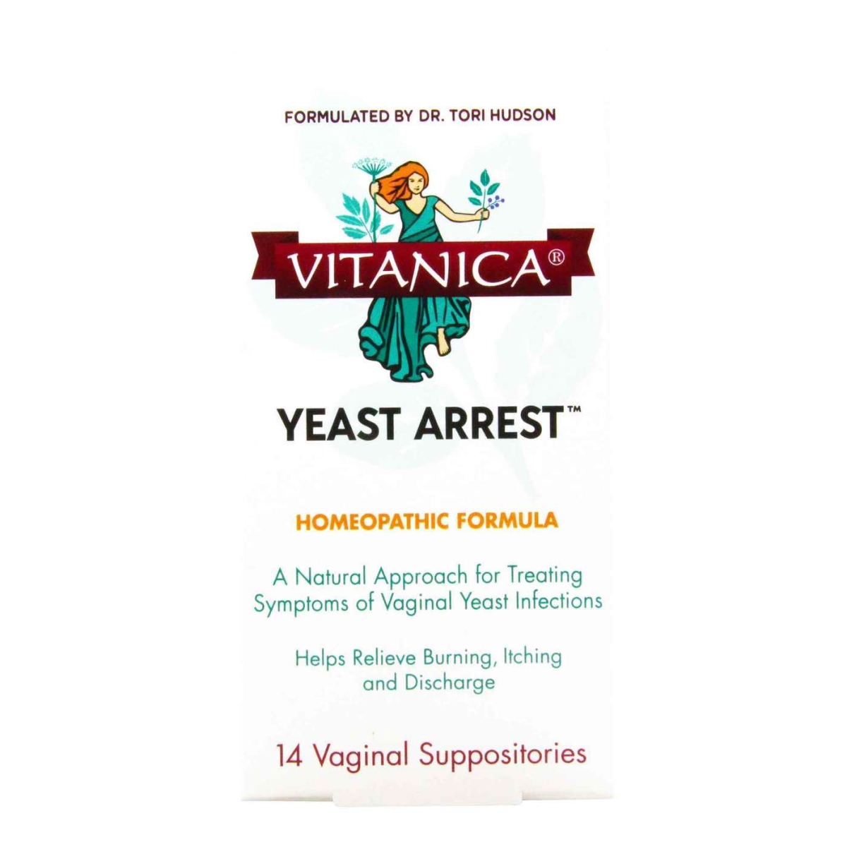 Picture of Vitanica KHRM00367825 Yeast Suppositories Homeopathic - 14 Piece