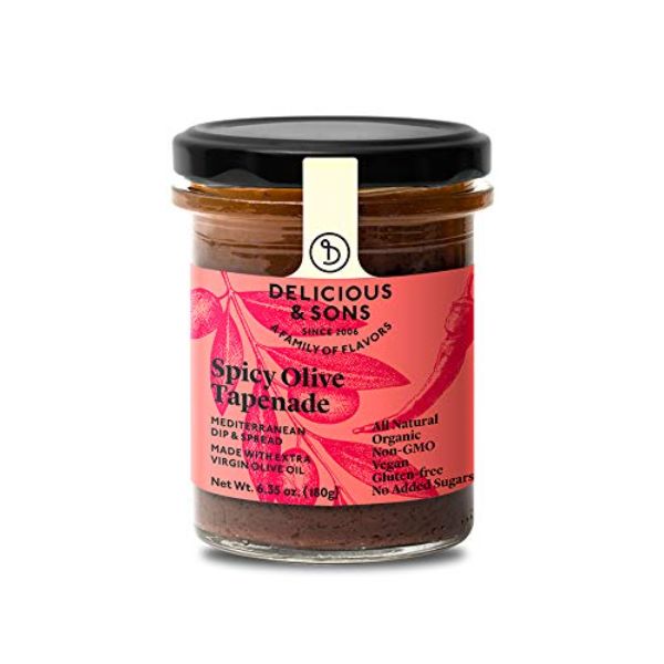 Picture of Delicious & Sons KHRM00387864 6.35 oz Spicy Black Olive Spread