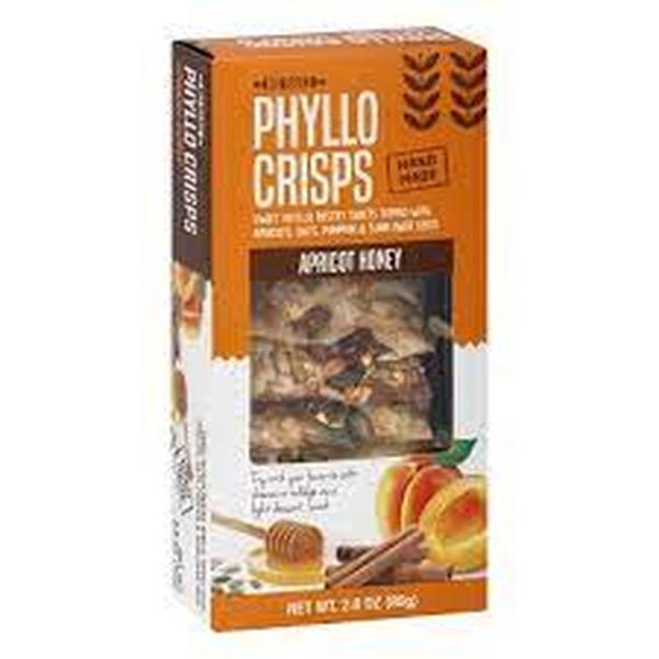 Picture of Nu Bake KHRM00359065 2.8 oz Apricot Honey Phyllo Crisps