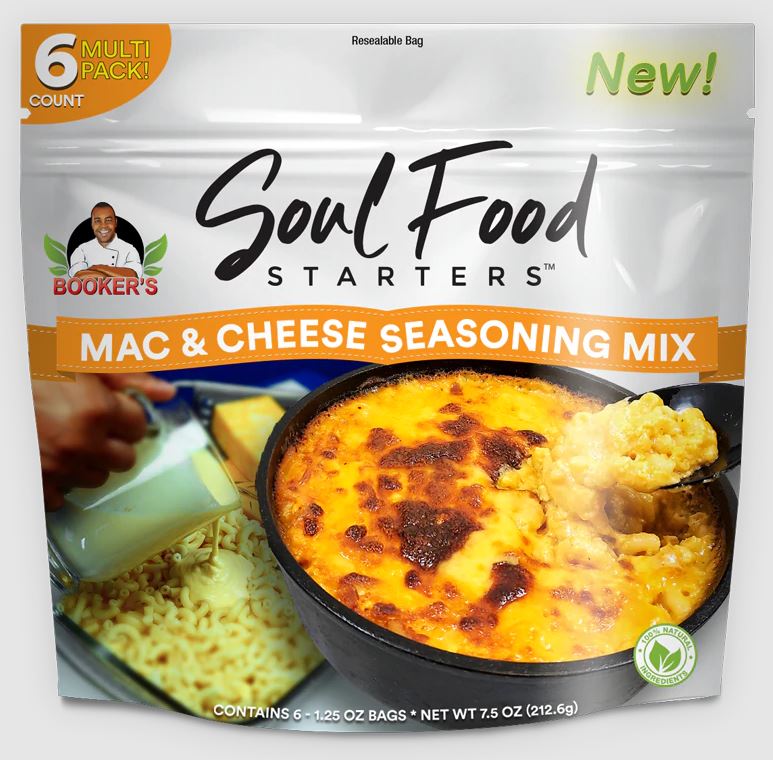Picture of Bookers Soul Food Starters KHRM00384885 7.5 oz Mac & Cheese Seasoning Mix