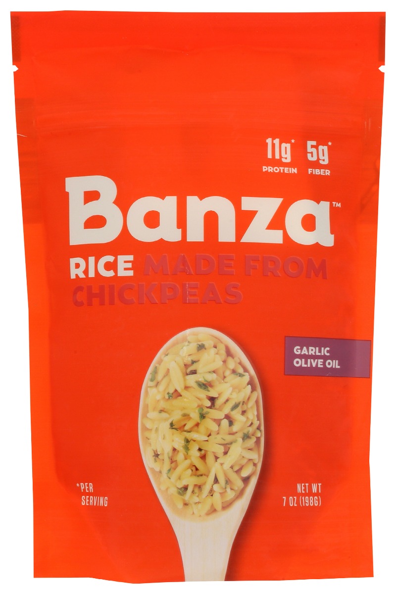 Picture of Banza KHRM00366566 7 oz Chickpea&#44; Garlic & Olive Rice
